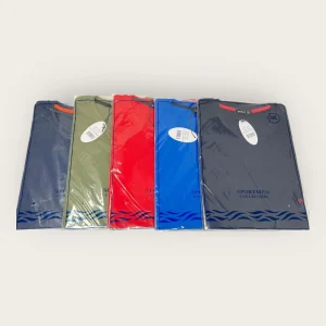 Sportman T-shirt Uomo Calibrata Con Ricamo Mezza Manica In Puro Cotone  Art. S161