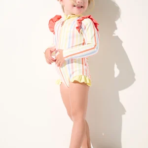 Costume da bagno anti-UV maniche lunghe - Flores