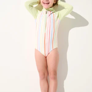 Costume da bagno anti-UV maniche lunghe - Flores