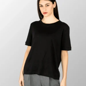 T-shirt larga Annalisa in Puro Lino