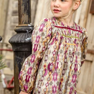 Abito con dettagli in velluto