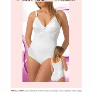 Body Modellatore Erredi Giulia Contenitivo Elasticizzato