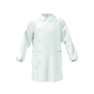 Grembiule Siggi Scuola Materna Bambino Bianco Senza Disegno 1961