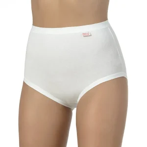 3 Slip Donna Marlene Vita Alta Senza Segno Cotone 199200