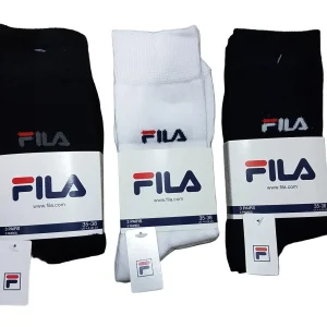 Tripack Calze Sportive Fila Cotone Bordo Comfort