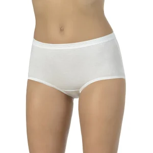 3 Slip Donna Marlene Midi Cotone con Elastico Esterno 14285