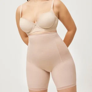 Guaina Donna Ysabel Mora Alta Riduzione con Gamba Taglio Laser 19615