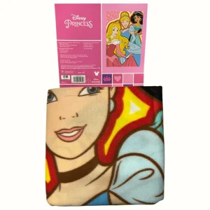 Disney - Plaid Bimbo In Caldo Pile 100x150 Stampa "principessa"  Art. Pri1419