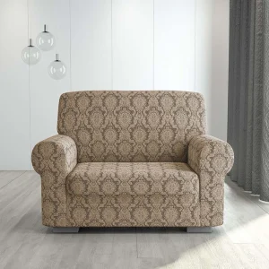 Irge - Serie Persia Copripoltrona Disegno In Tinta Colori Assortiti Fantasia Tramata In Filo