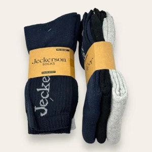 Jeckerson - Confezione 3 Paia Calzini Spugna Uomo Altezza Media Per Lo Sport Uomo Donna  Art. Jeckerson