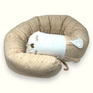 Nancy Baby - Un Dolce E Comodo Cuscino Multifunzionale Realizzato In Puro Cotone  Ir1112
