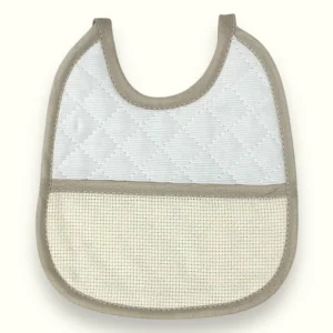 Irge - Bavetta Prima Nascita Tela Aida Da Ricamo 100% Cotone  Art. Ir997-1