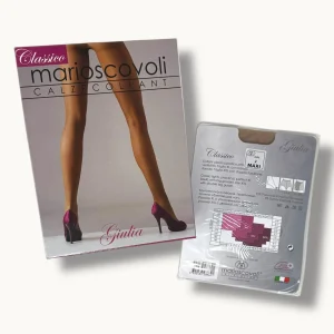 Collant Donna 5/6 Maxi 20 Den Con Doppio Tassellone  Art. Giulia