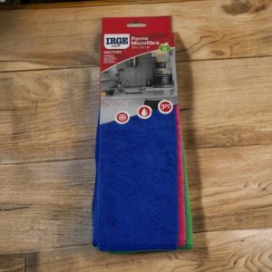 Irge Casa - Confezione 3 Pezzi Panno Multiuso In Microfibra Extra Pulente Mis. 30x30 Art. Pan3315a