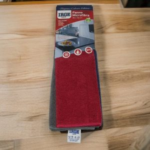 Irge Casa - Confezione 5 Pezzi Panno Multiuso In Microfibra Extra Pulente Colori Scuri Art.  Pan3332a