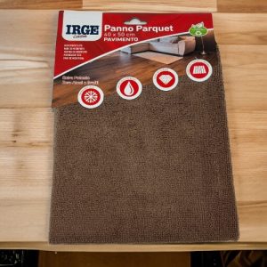 Irge Casa - Panno Pavimento Per Parquet In Microfibra Extra Pulente  Mis. 40x50 Art. Pan3504a Parquet