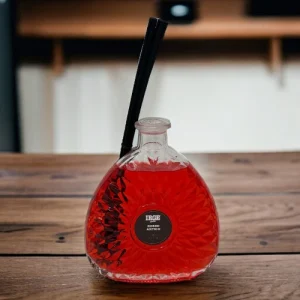 Irge Casa - Profumatore Diffusore Di Essenza (rosso Antico) Con Bastoncini Di Fibra Di Bambu'  700ml