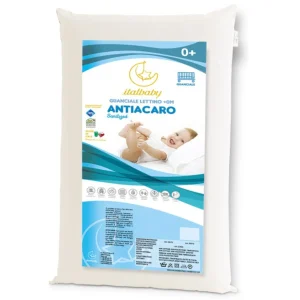 Italbaby - Cuscino Antisoffoco E Antiacaro Per Culla Lettino - Antitarmico E Antibatterico