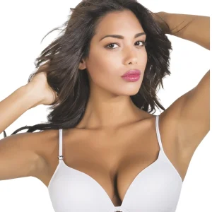 Reggiseno In Microfibra Doppia Imbottitura Push Up Coppa B Baci & Abbracci Art. Bar001 Reg