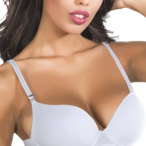 Reggiseno Balconcino In Microfibra Con Ferretto Coppa B In Gel  Baci & Abbracci Art. Bar012 Regg