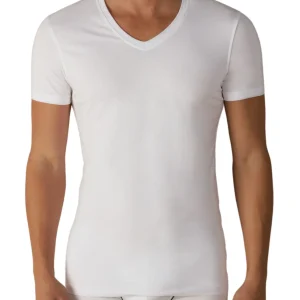 Baci E Abbracci - Maglia In Cotone Elasticizzato Scollo V Bianche E Colorate Art. Bats005