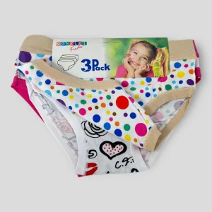 Intimitaly - Slip Bambina In Cotone Pacco Da 3  Art. Tc153