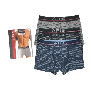 Aris - Boxer Uomo In Cotone Elasticizzato Aru142