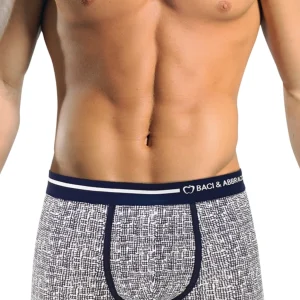 Baci E Abbracci - Boxer Uomo In Cotone Elasticizzato Bau408