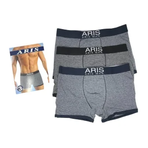 Aris - Pacco Da 3 Boxer Uomo Cotone Elasticizzato Vari Colori
