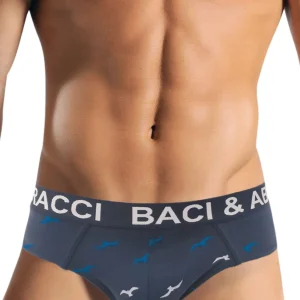 Baci E Abbracci - Slip Uomo In Cotone Elasticizzato Bau429