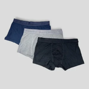 Baci & Abbracci -  Set Da 6 Boxer Uomo Cotone Modal - Mutande Con Elastico Esterno Tinta Unita  Art. Bau029