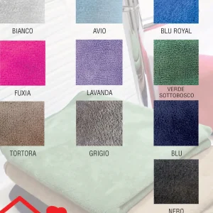 Aris Home Telo Bagno In Morbidissima Microfibra 100x150 (no Stiro)  Art.tc006