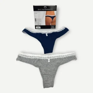 Baci E Abbracci - Slip Modello Perizoma Donna Fantasia Art. Bad192