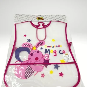 Roby Bavetta Grembiulino Salvamacchia In Pvc Smanicato Stampe Assortite Maschietto/femminuccia Art. B2210