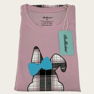 Bollicine Primavera - Pigiama Donna Girocollo In Puro Cotone Pantalone Fantasia  Art. Shakti