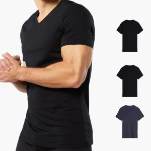 Liabel 3 Maglie In Cotone Extra Fine Bianche E Colorate 04428-t53