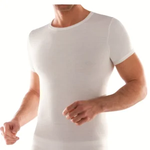 Liabel - Maglia Uomo In Lana Fuori E Cotone Sulla Pelle Girocollo Art. 05110-23