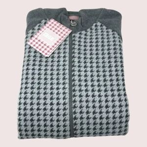 Irge Homewear Tuta Donna Punto Milano Tutta Zip Con Tasche Fantasia  Art. Pmt02