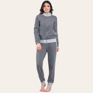 Irge Homewear Tuta Donna Punto Milano Tutta Zip Con Tasche  Art. Pmt03