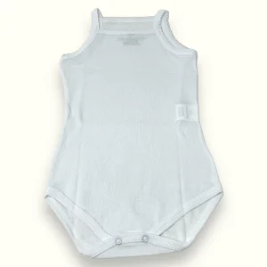 Nazareno Gabrielli - Body Neonata Spalla Stretta In Puro Cotone  Art. Ng205