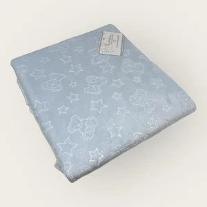 Nazareno Gabrielli Copertina Culla Carrozina In Pile Flannel Cutting 3d  75x100 - Double Face -  Art. Ng4739s