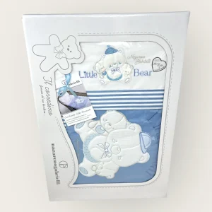 Nazareno Gabrielli Coordinato Culla -completo Lenzuola + Copertina + Soffice Trapuntino  Art. Ng3002