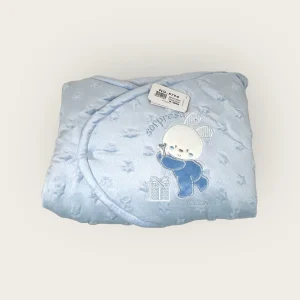 Nazareno Gabrielli Baby Sacco Orsetto In Ciniglia Di Cotone Ricamata  Art. Ng5794