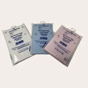 Nazareno Gabrielli Ng046 Lenzuola Lettino Con Angoli Cotone 60x130 Cielo Art. Ng046