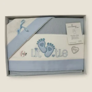 Nazareno Gabrielli Completo Lenzuola In Flanella 100%cotone Per Carrozzina 90x120  Art.. Ng270-5