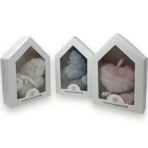 Nazareno Gabrielli - Idea Regalo Pupazzo Con Carillon In Ciniglia Ricamata  Ng4785