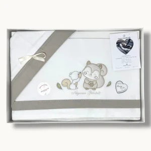 -nazareno Gabrielli- Completo Lenzuola Maxi Culla Compatibile Con La Next To Me 100% Cot. Ric. Art. Ng3016-9