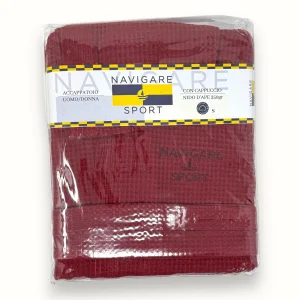 Navigare - Accappatoio Unisex Nido D'ape Con Cappuccio In Puro Cotone  Art. Nido11