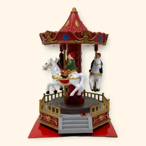 Irge Natale - Giostrina Natalizia Con Luci E Carillon A Movimento Circolare  Art. Irn25 Giostrina