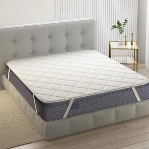 Irge - Coprimaterasso Singolo E Matrimoniale Con Elastico Igienico-traspirante Art. Topper